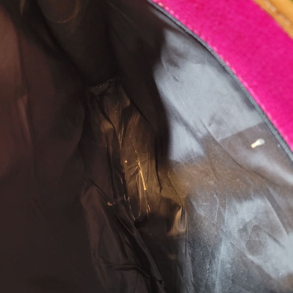 Guatemala Huipil Bag with Leather Handles - Picture 5 of 7